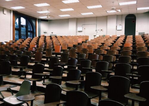 lecture hall in college